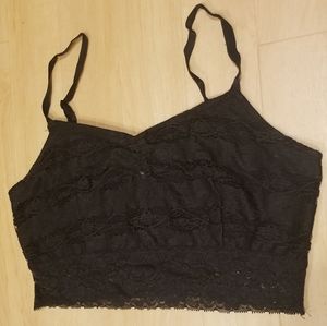 DECREE black bralette